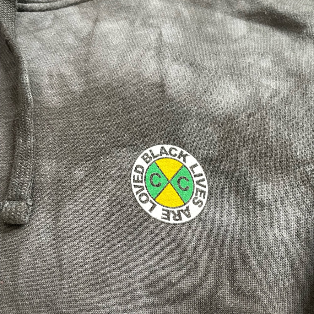 Cross Colours Black Hoodie with Multicolor Print - Picture 6 of 11